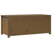 Opbergbox honingbruin 110x50x45,5 cm massief grenenhout 7