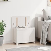 Opbergbox wit 60x32x45,5 cm massief grenenhout 4