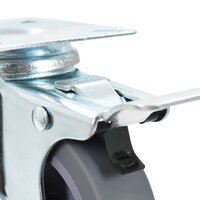 8 st Zwenkwielen 75 mm 5