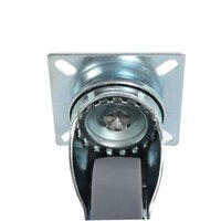 8 st Zwenkwielen 75 mm 8