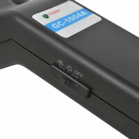 Draagbare metaaldetector zwart 5