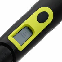 Pinpointer metaaldetector met LCD-scherm zwart en geel 5