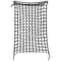 Hooinetten 2 st 75x50 cm rechthoekig polypropeen zwart 3