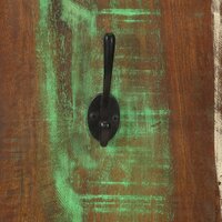 Wandkapstokken 2 st 36x3x110 cm massief gerecycled hout 7