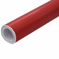2 st Autofolie 4D 100x150 cm rood 2