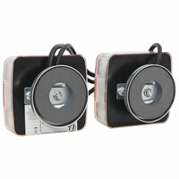 Aanhangerlampen 2 st LED-lamp 12 V 10,5x7,5x10 cm rood 4