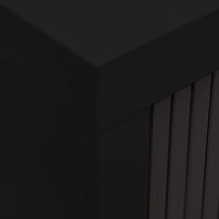 Roldeurkast 90x40x90 cm staal zwart 8