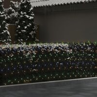 Kerstnetverlichting 544 LED&amp;apos;s binnen/buiten 4x4 m meerkleurig 3