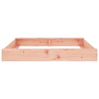 Zandbak met bankjes vierkant massief douglashout 4