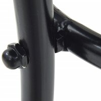 Bistrotafel moza&iuml;ek 60x60x74 cm keramiek terracottakleurig 9