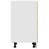 Onderkast met lade 40x46x81,5 cm spaanplaat sonoma eikenkleurig 7