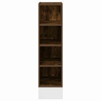 Onderkast 20x44,5x81,5 cm bewerkt hout gerookt eikenkleurig 4