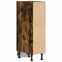 Onderkast 20x44,5x81,5 cm bewerkt hout gerookt eikenkleurig 6
