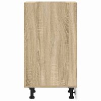 Onderkast 30x44,5x81,5 cm bewerkt hout sonoma eikenkleurig 5