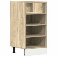 Onderkast 40x44,5x81,5 cm bewerkt hout sonoma eikenkleurig 2