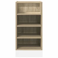 Onderkast 40x44,5x81,5 cm bewerkt hout sonoma eikenkleurig 4
