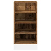 Onderkast 40x44,5x81,5 cm bewerkt hout oud houtkleurig 4