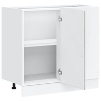 Spoelbakonderkast bewerkt hout betongrijs 6