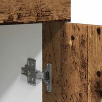 Onderkast met lade 30x46x81,5 cm bewerkt hout oud houtkleurig 9