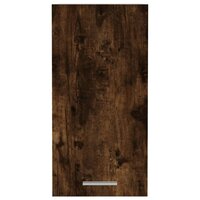 Hangkast 29,5x31x60 cm bewerkt hout gerookt eikenkleurig 5