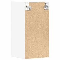 Hangkast 30x29,5x60 cm bewerkt hout wit 6