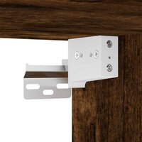 Hangkast 30x29,5x60 cm bewerkt hout gerookt eikenkleurig 8