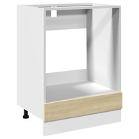 8-delige Keukenkastenset bewerkt hout sonoma eikenkleurig 9