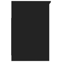 Ladekast 40x50x76 cm bewerkt hout zwart 5