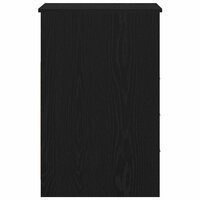 Ladekast 40x50x76 cm bewerkt hout zwart eikenkleurig 7