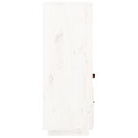 Hoge kast 34x40x108,5 cm massief grenenhout wit 7