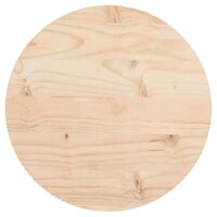 Tafelblad rond &Oslash;30x3 cm massief grenenhout 2