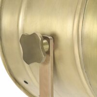 Vloerlamp driepoot 165 cm massief mangohout        8