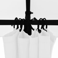 Tuinpaviljoen met gordijnen 180 g/m&sup2; 360x312x265 cm wit 6