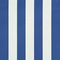 Luifel uittrekbaar 250x150 cm blauw en wit 7