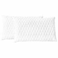 Kussens 2 st 60x40x14 cm traagschuim 2