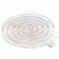 Rookgenerator koud rond 33,5 cm roestvrij staal 3