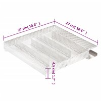 Rookgenerator koud 5-kamers 27 cm roestvrij staal 7