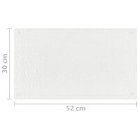 Snijplanken 2 st met transparant bubbelpatroon gehard glas 4