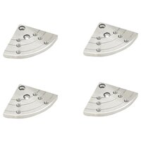 Houtklauwplatenset voor 3,75 inch zelfcentrerend staal 9