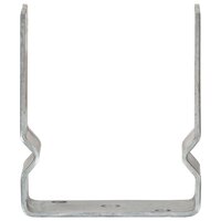 Grondankers 12 st 12x6x15 cm gegalvaniseerd staal zilverkleurig 3