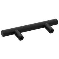 Handvatten 10 st 64 mm roestvrij staal zwart 7