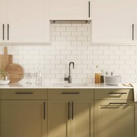 Handvatten 10 st 160 mm roestvrij staal zwart 4