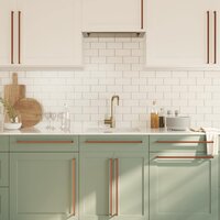 Handvatten 5 st 480 mm roestvrij staal bronskleurig 4