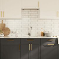 Handvatten 20 st 128 mm roestvrij staal goudkleurig 4