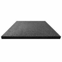 Valtegels 12 st 50x50x3 cm rubber zwart 3