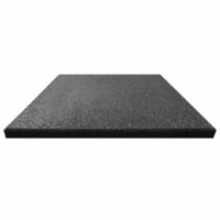 Valtegels 24 st 50x50x3 cm rubber zwart 3