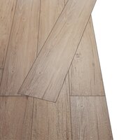 Vloerplanken zelfklevend 2,51 m&sup2; 2 mm PVC bruin eiken 4