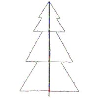 Kegelkerstboom 200 LED&amp;apos;s binnen en buiten 98x150 cm 5