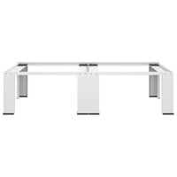 Wasmachine- en drogerverhoger dubbel wit 3