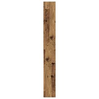 Wasmachinekast 64x24x190 cm oud houtkleurig 7